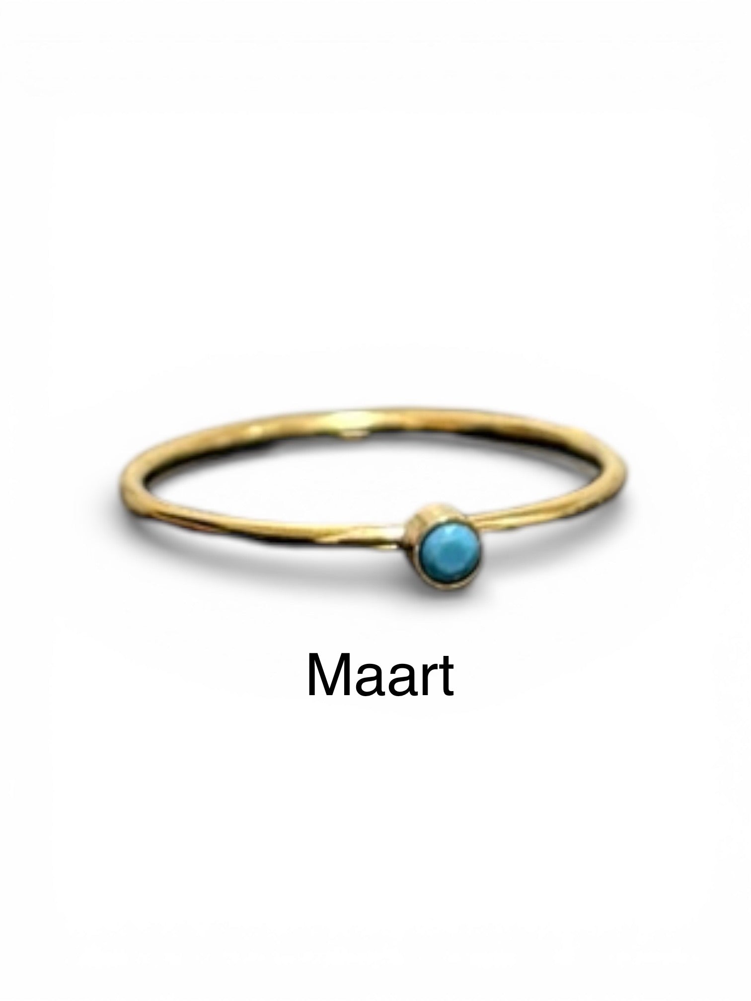 Birthstone ringen voor kids