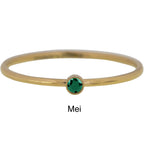 Birthstone ringen voor kids