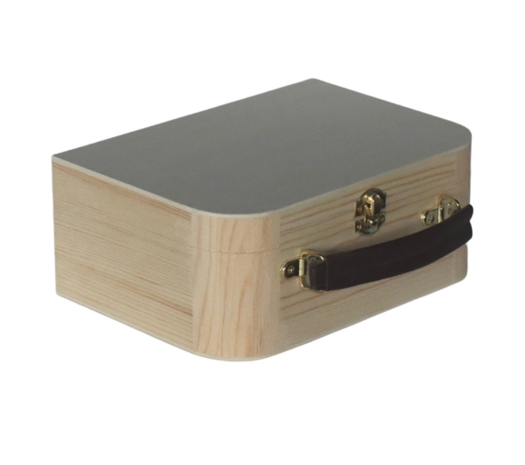 Houten koffertje