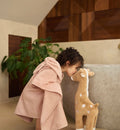 Jollein badcape roze