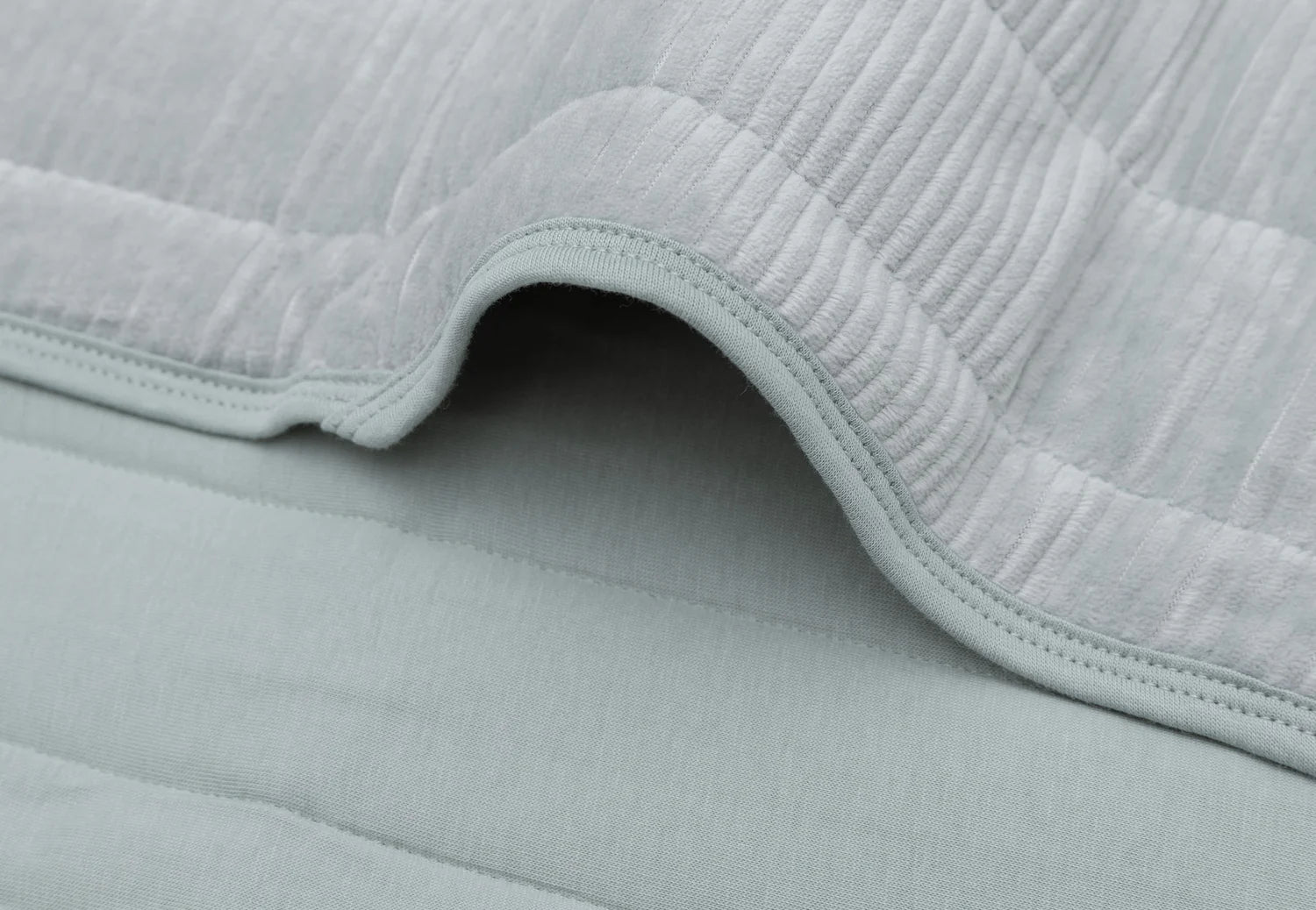 Jollein deken velvet rib blauw
