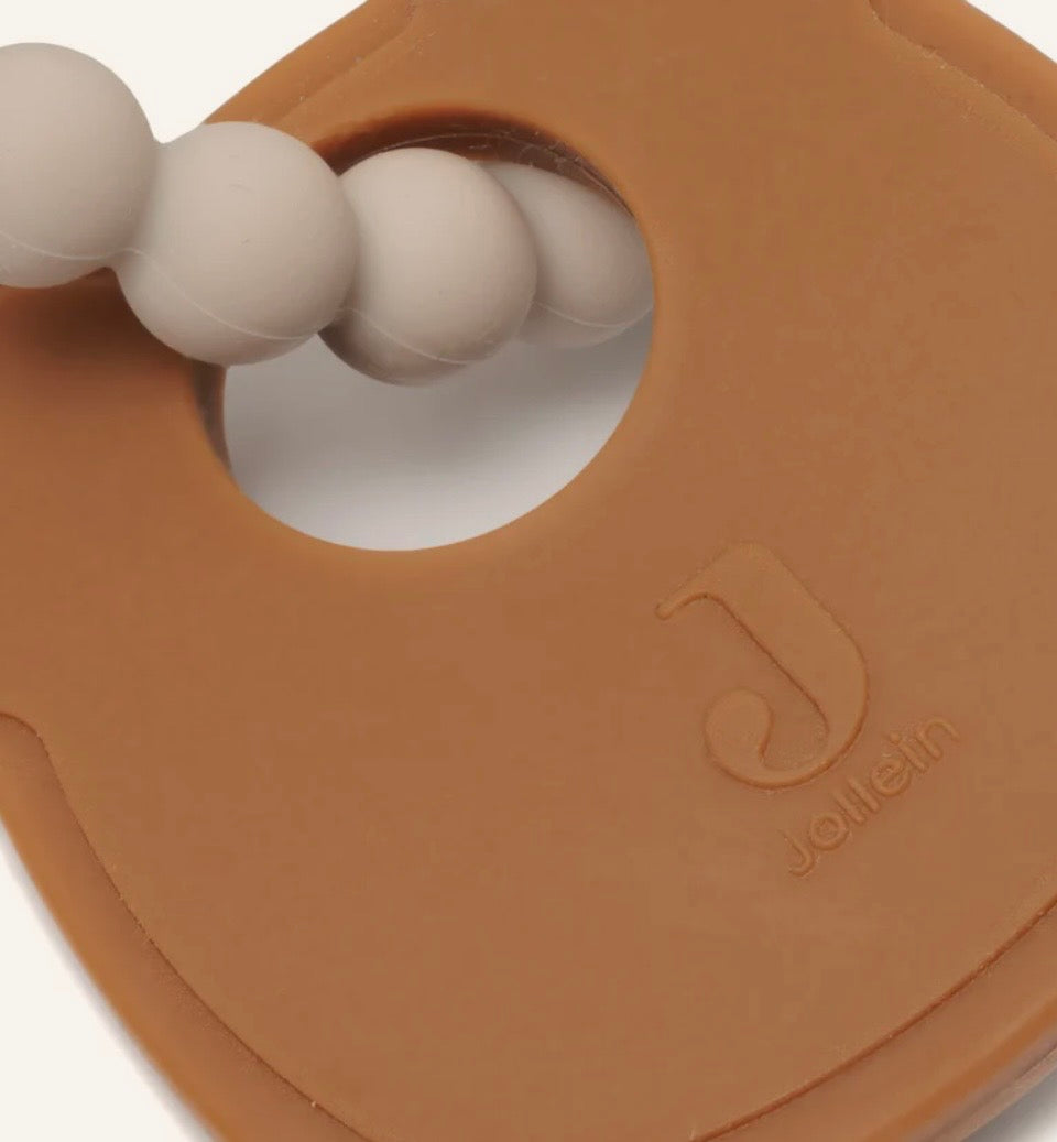 Jollein sleutelbos bijtring Teddy bear