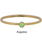 Birthstone ringen voor kids
