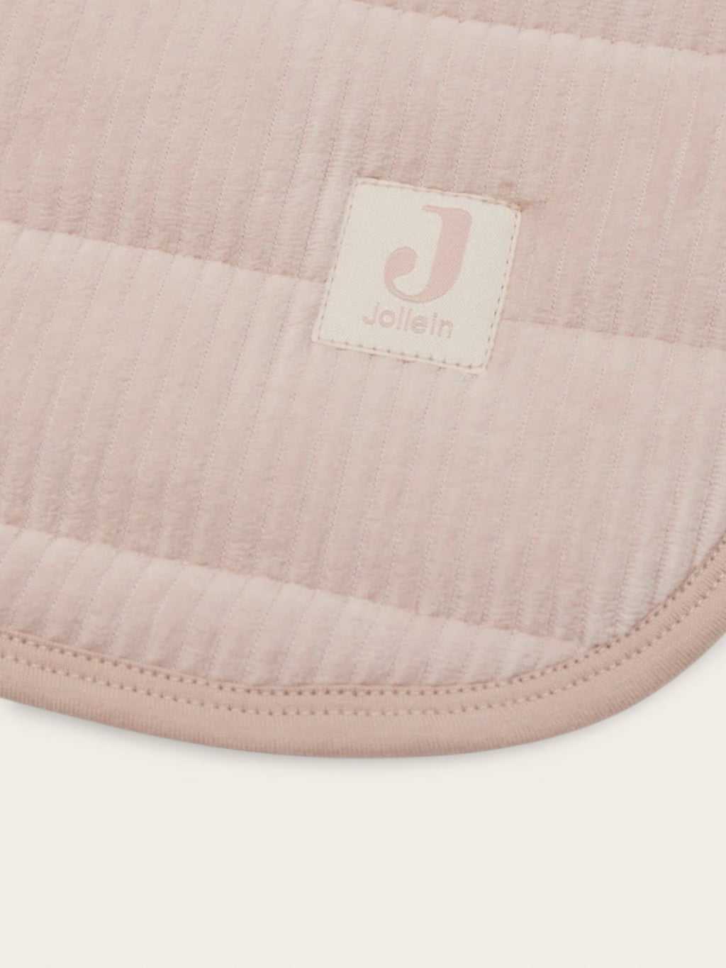 Jollein deken velvet rib roze