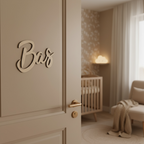 Naam bordje (prijs per letter)