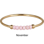 Birthstone ringen voor kids