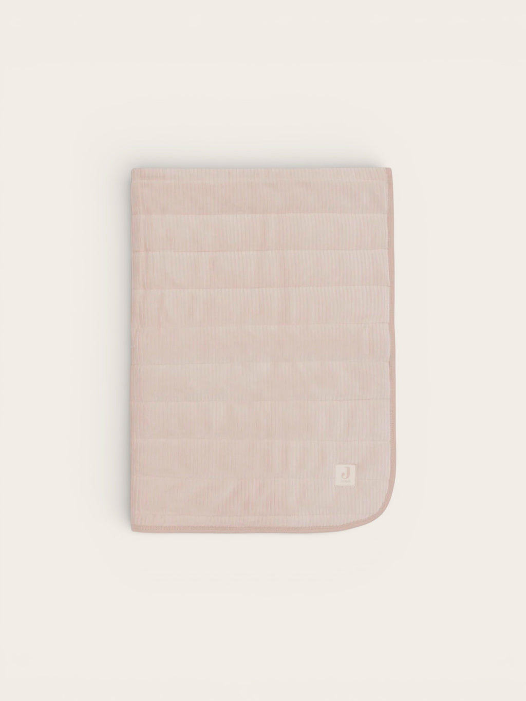 Jollein deken velvet rib roze
