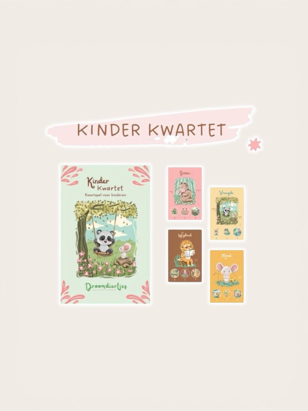 Kwartet set van Droomdiertjes