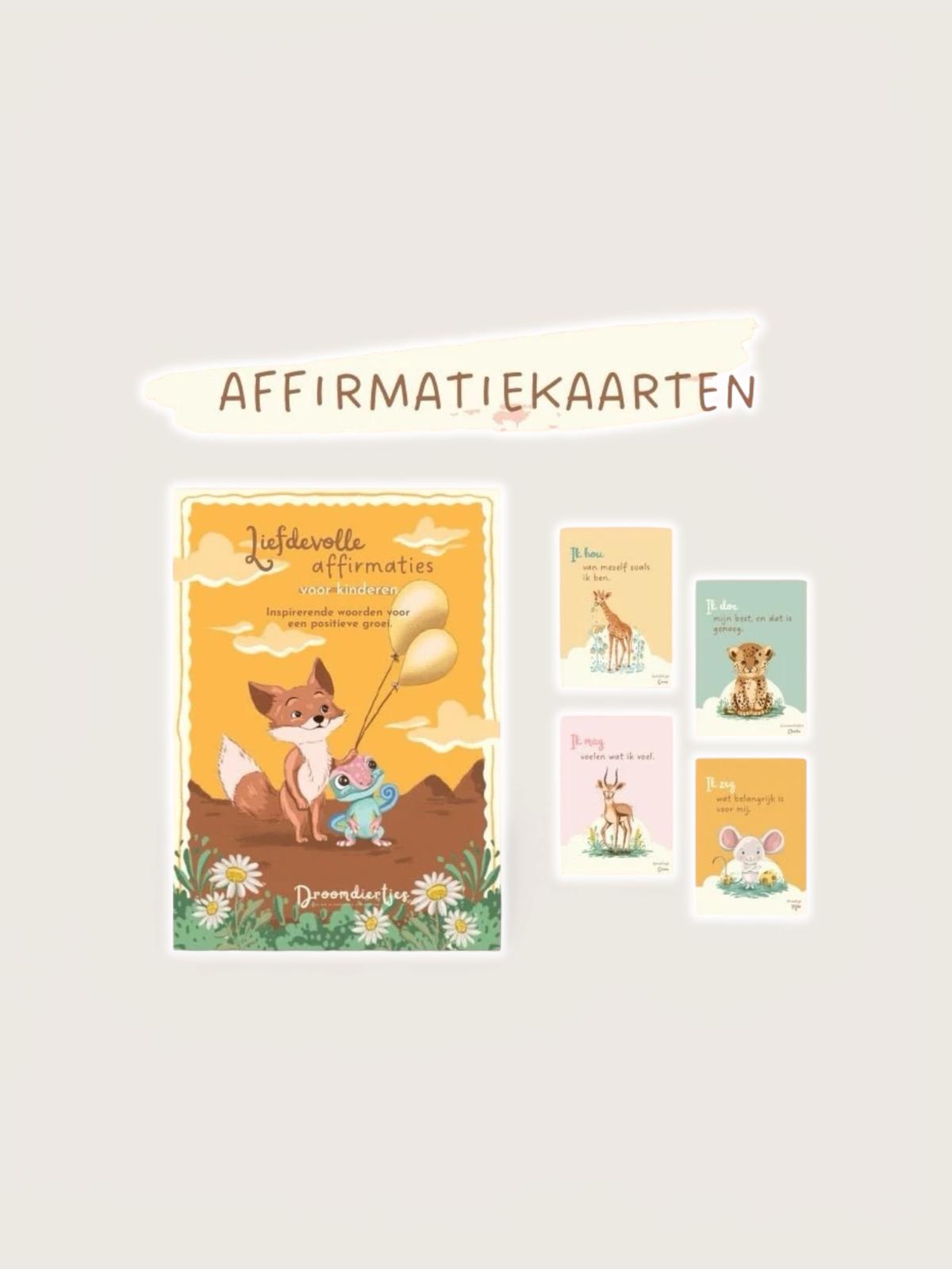 Affirmatiekaarten voor kinderen