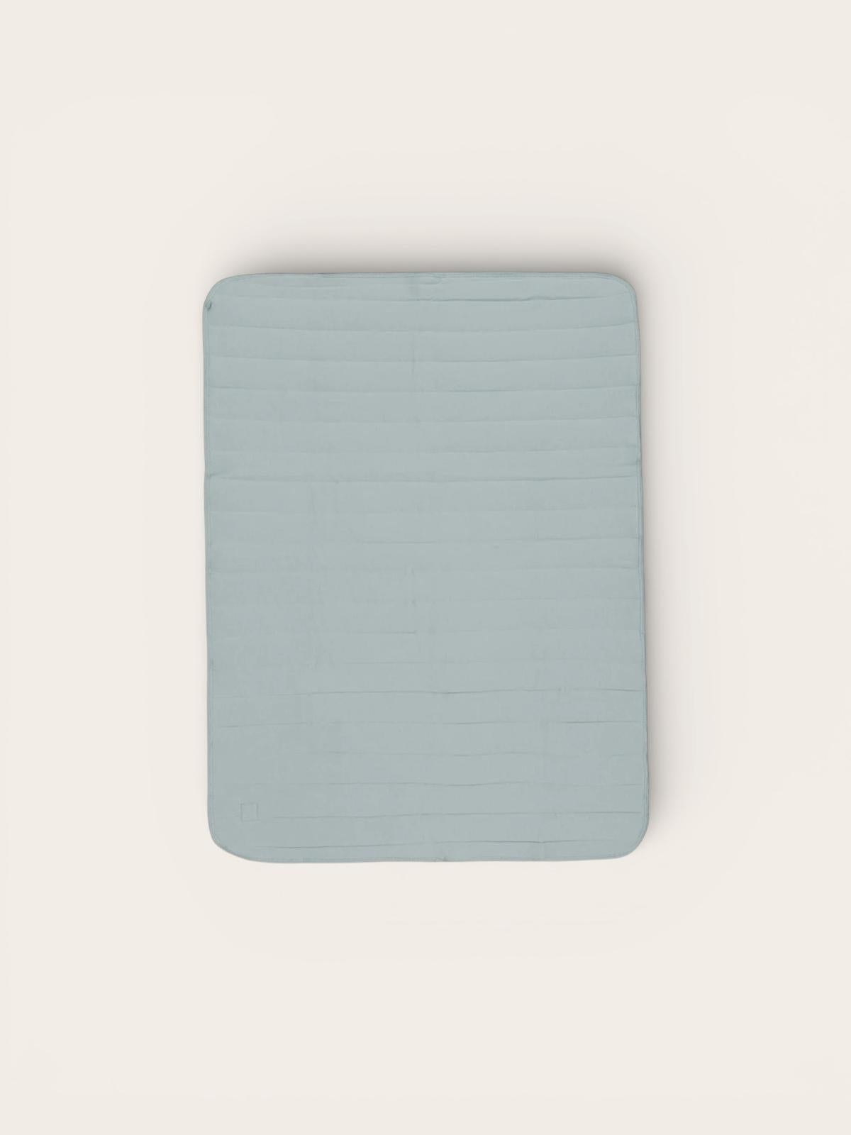Jollein deken velvet rib blauw